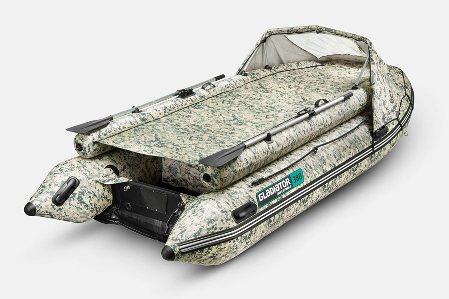 Лодка Gladiator E 380 PRO X camo